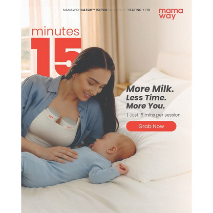 MAMAWAY iLatch™ R3 Wearable Double Electric Breast Pump