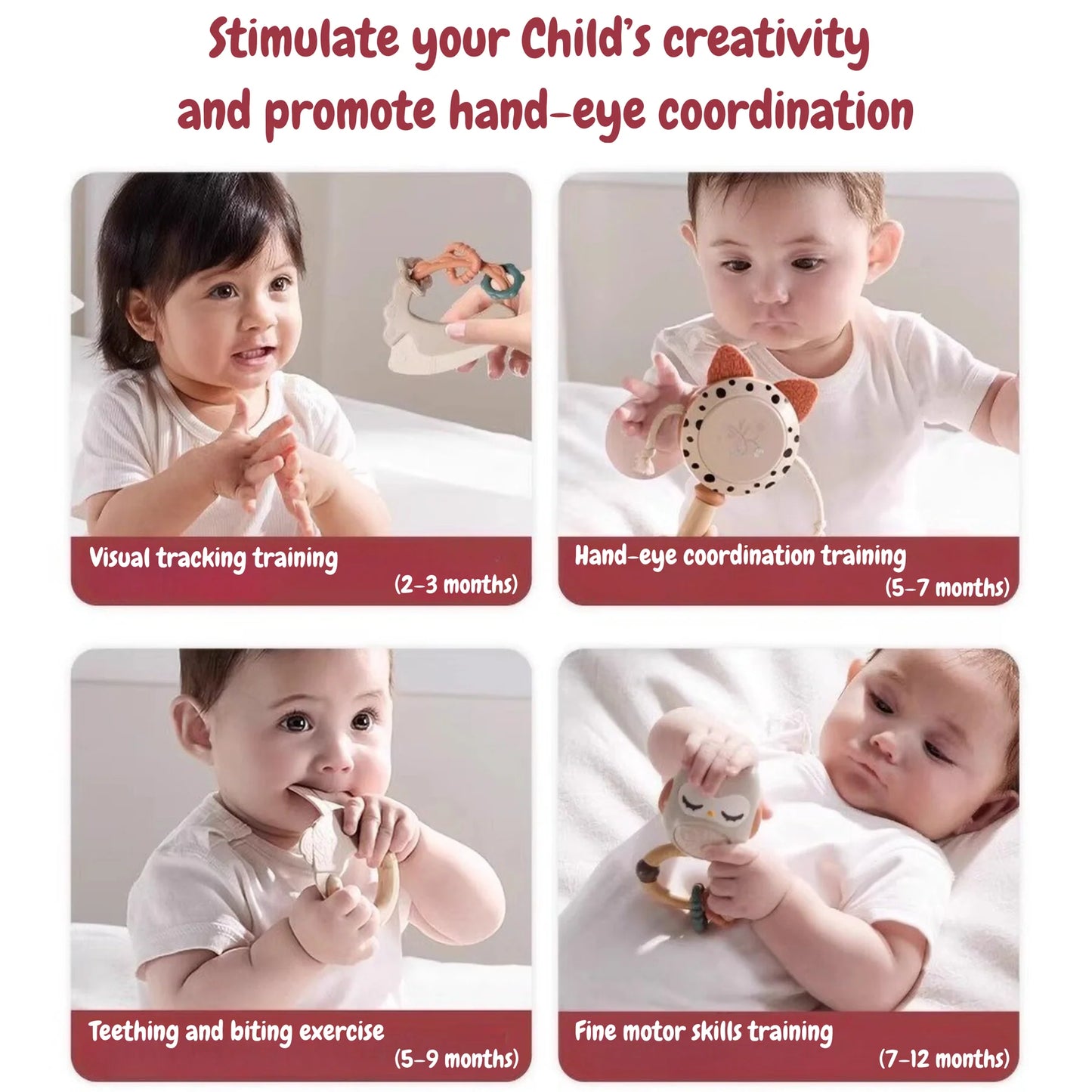 Royalcare Rattle Gift Set (9Pcs)