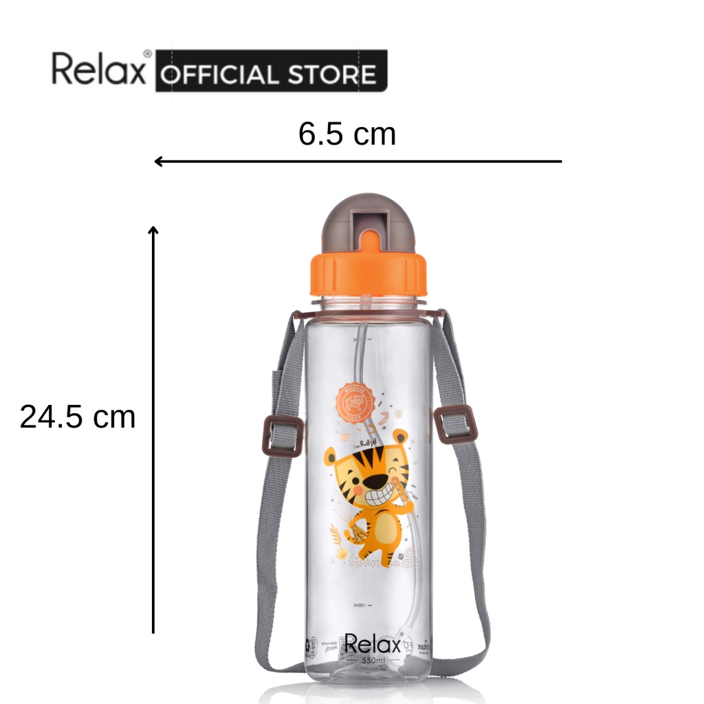 RELAX Tritan Botol Air Kanak-kanak Kids Water Bottle - D7655 Series (550ml)