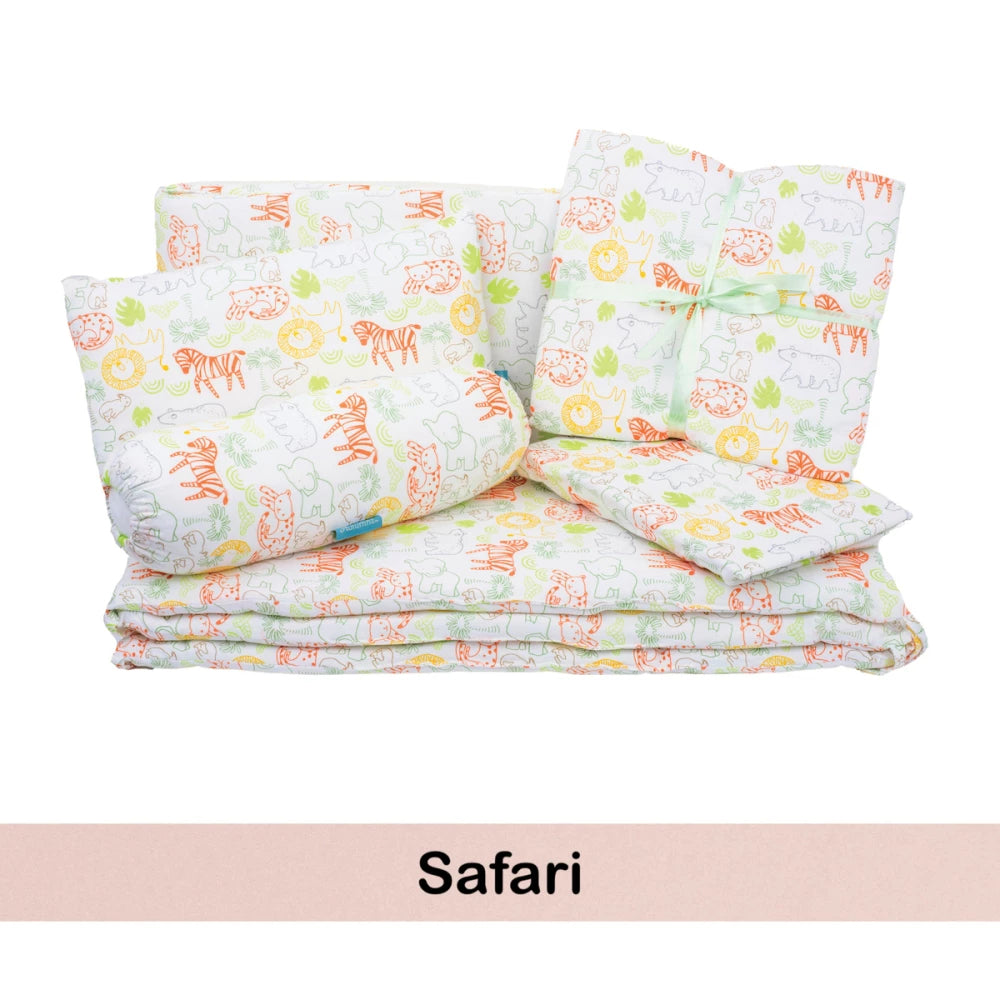 Autumnz - 6in1 Bedding Set (With Cover 100% Jersey Cotton)