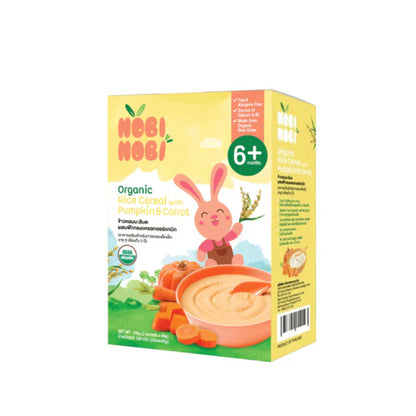 Nobi Nobi Organic Rice Cereal 120g (6M+) [HALAL]