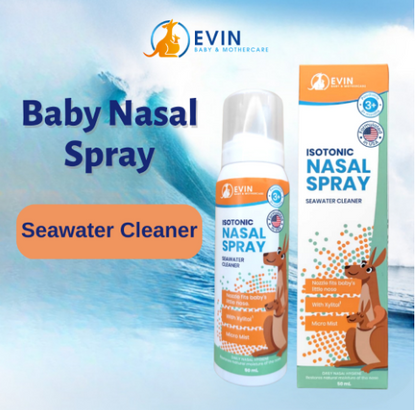 Evin Baby Hypertonic Seawater Cleaner Nasal Spray - 50ml