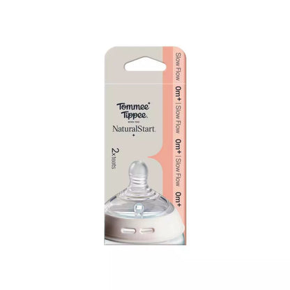 Tommee Tippee Natural Start Baby Bottle Soft Teat ( 2xteats )