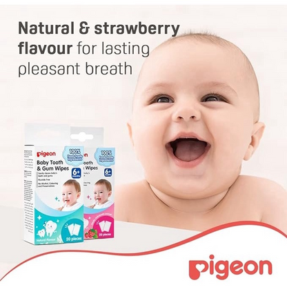 Pigeon Baby Tooth & Gum Wipes 6+Month