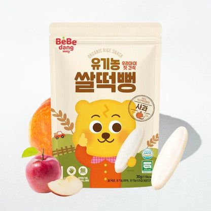 BEBEDANG-ORGANIC RICE SNACK WHITE RICE 30G