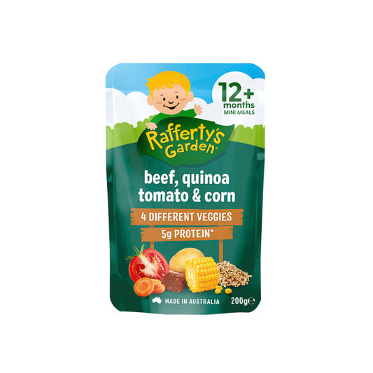 Rafferty's Garden Beef Quinoa Tomato & Corn 12+ Months | 200g