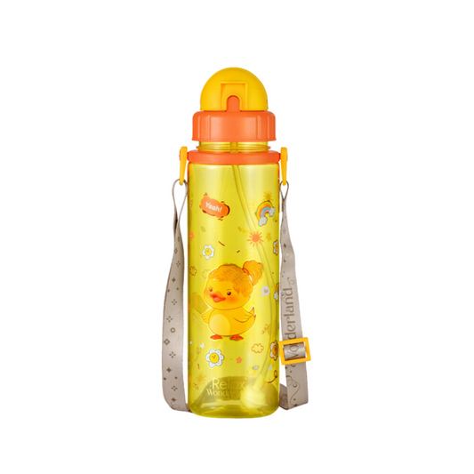 RELAX Tritan Botol Air Kanak-kanak Wonderland Series Kids Water Bottle Colourful Design BPA Free - D7755 Series 550ml