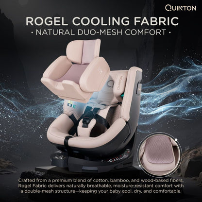 Quinton Wowo 360° Safety Car Seat - Kerusi Keselamatan Bayi dengan Pusingan 360°