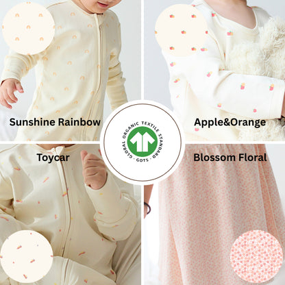 Twinkle Planet Organic Cotton Short Sleeve Baby Bodysuit
