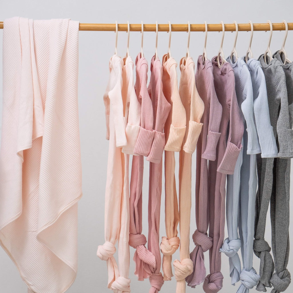 Jae Ko® Award Winning Organic Baby Wear Long Sleeves Knotted Gowns