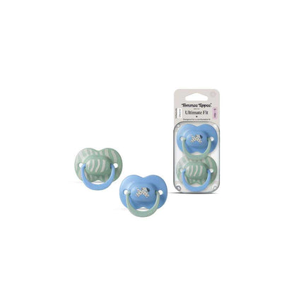 Tommee Tippee Ultimate Fit Silicone Soother (2 Packs)