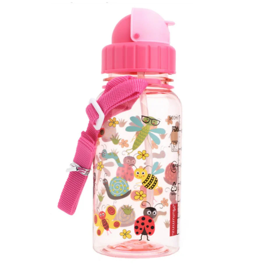 Autumnz Flip Top Straw Bottle 500ml /17oz