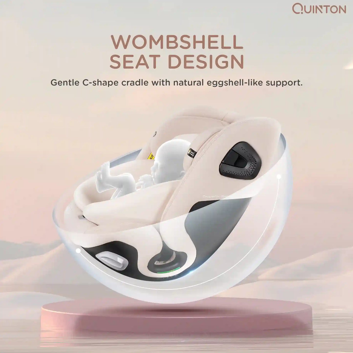 Quinton SpinGuard 360 Car Seat from newborn to 12 years old