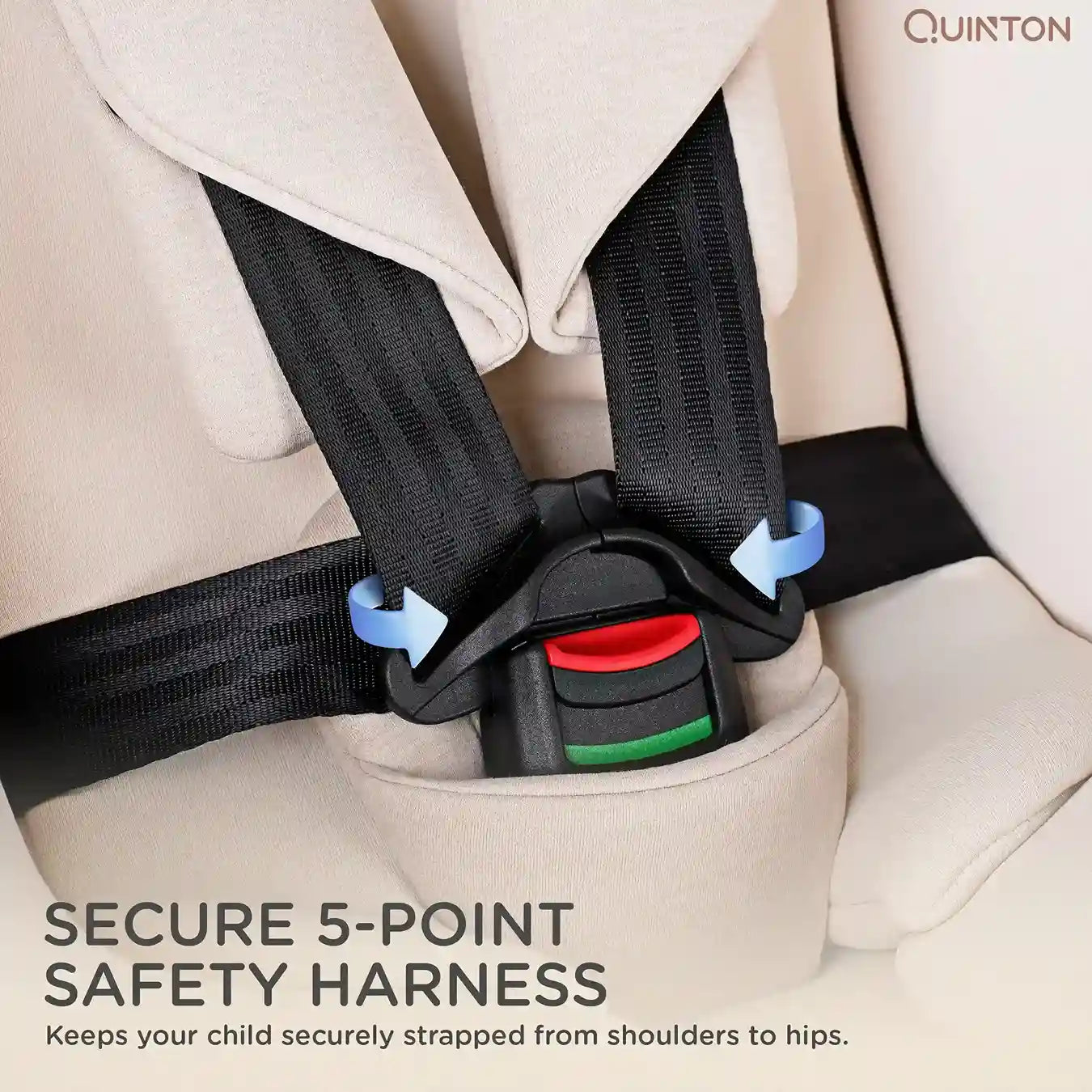 Quinton SpinGuard 360 Car Seat from newborn to 12 years old