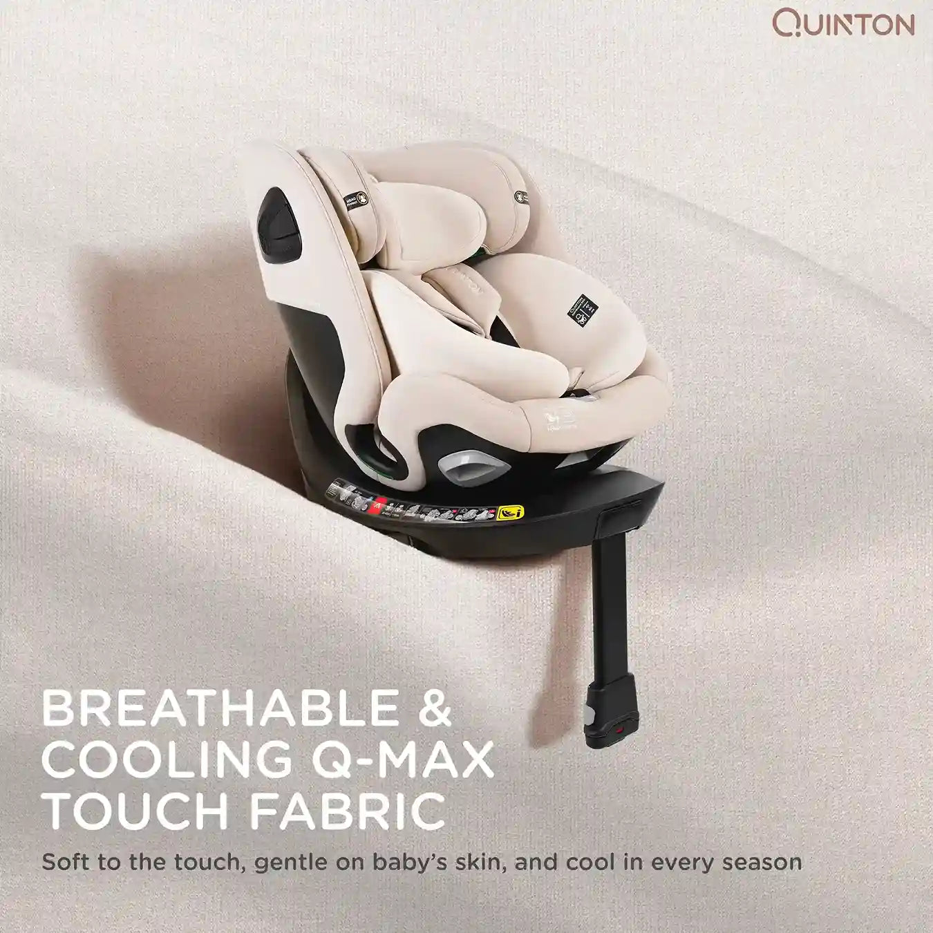 Quinton SpinGuard 360 Car Seat from newborn to 12 years old