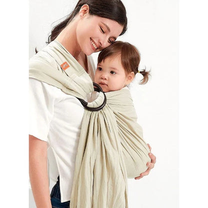 Mamaway Baby Ring Sling - Solid Linen | Adjustable Baby Carrier |