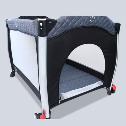 [Free Topper] Comfy Baby Travel Cot/Playpen - Eve