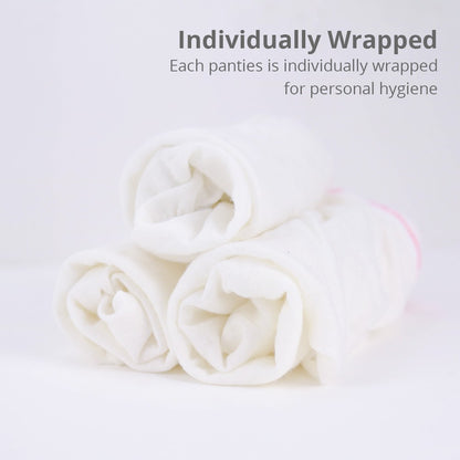 Shapee Disposable Ladies' Cotton Panties (4pcs)