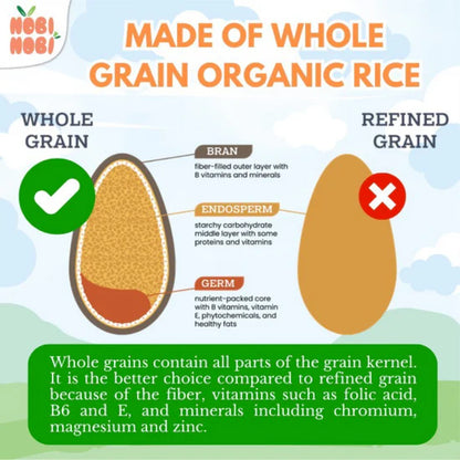 Nobi Nobi Organic Rice Cereal 120g (6M+) [HALAL]
