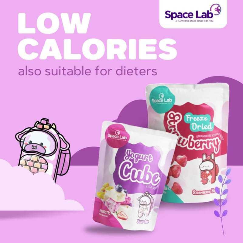 SPACE LAB YOGURT / BLUEBERRY YOOKIES/ MANGO YOOKIES/ STRAWBERRY YOOKIES/ STRAWBERRY FREEZE DRIED 26g