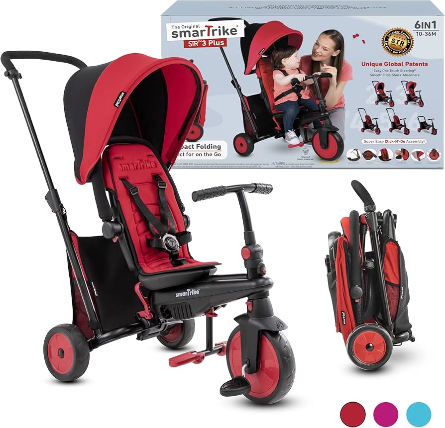 SmarTrike 5-in-1 STR 3 Stroller Trike (10mths up to approx 3yrs)