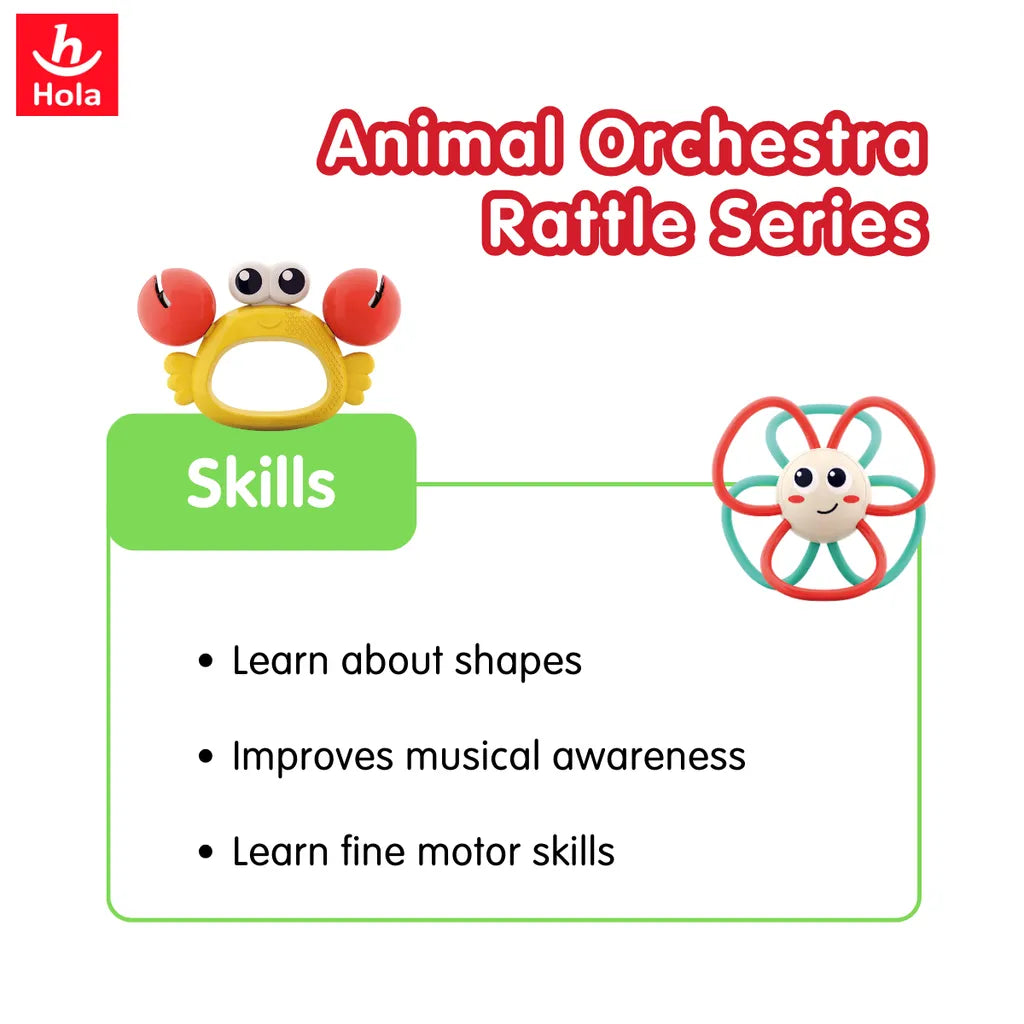 Hola Animal Orchestra Rattle