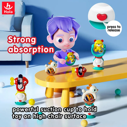 Hola 2-in-1 High Chair Toys & Baby Rattle
