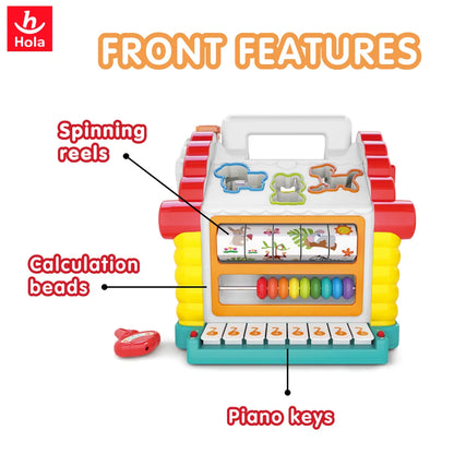 Hola Activity House Shape Sorter