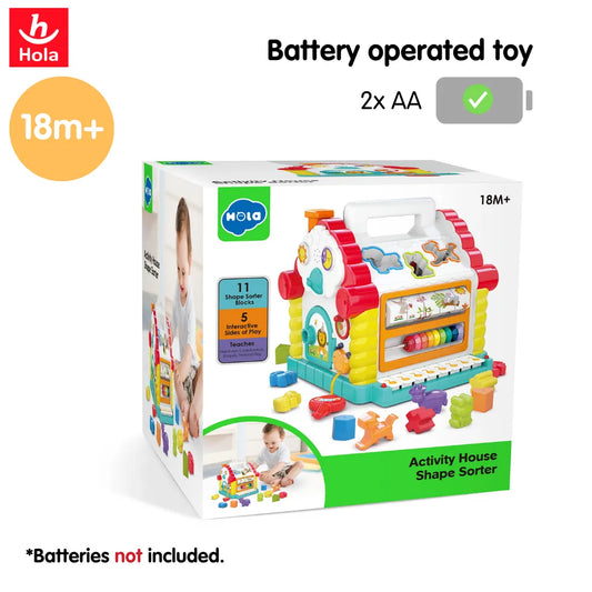 Hola Activity House Shape Sorter