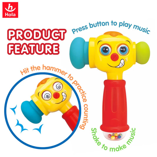 Hola Toy Hammer (with Music, Light, Counting)