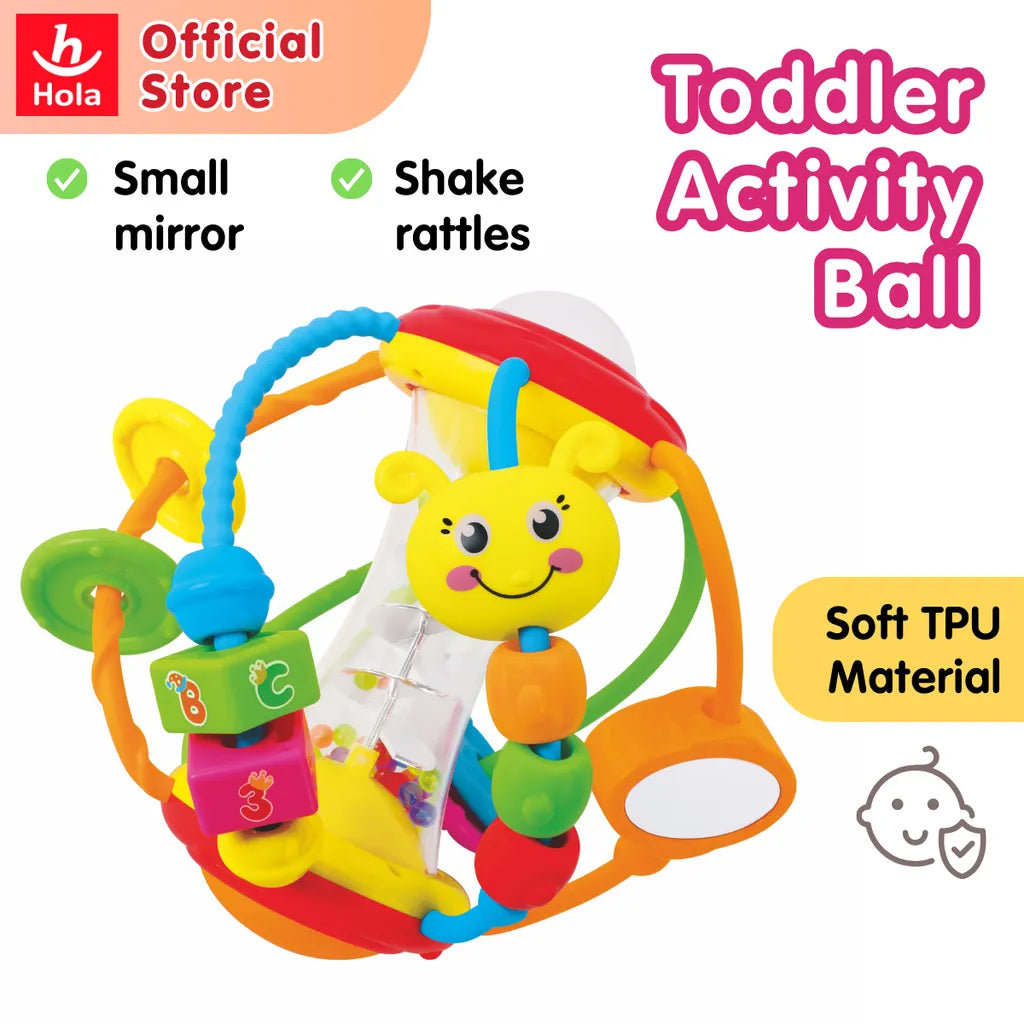 Hola Toddlers World Activity Ball