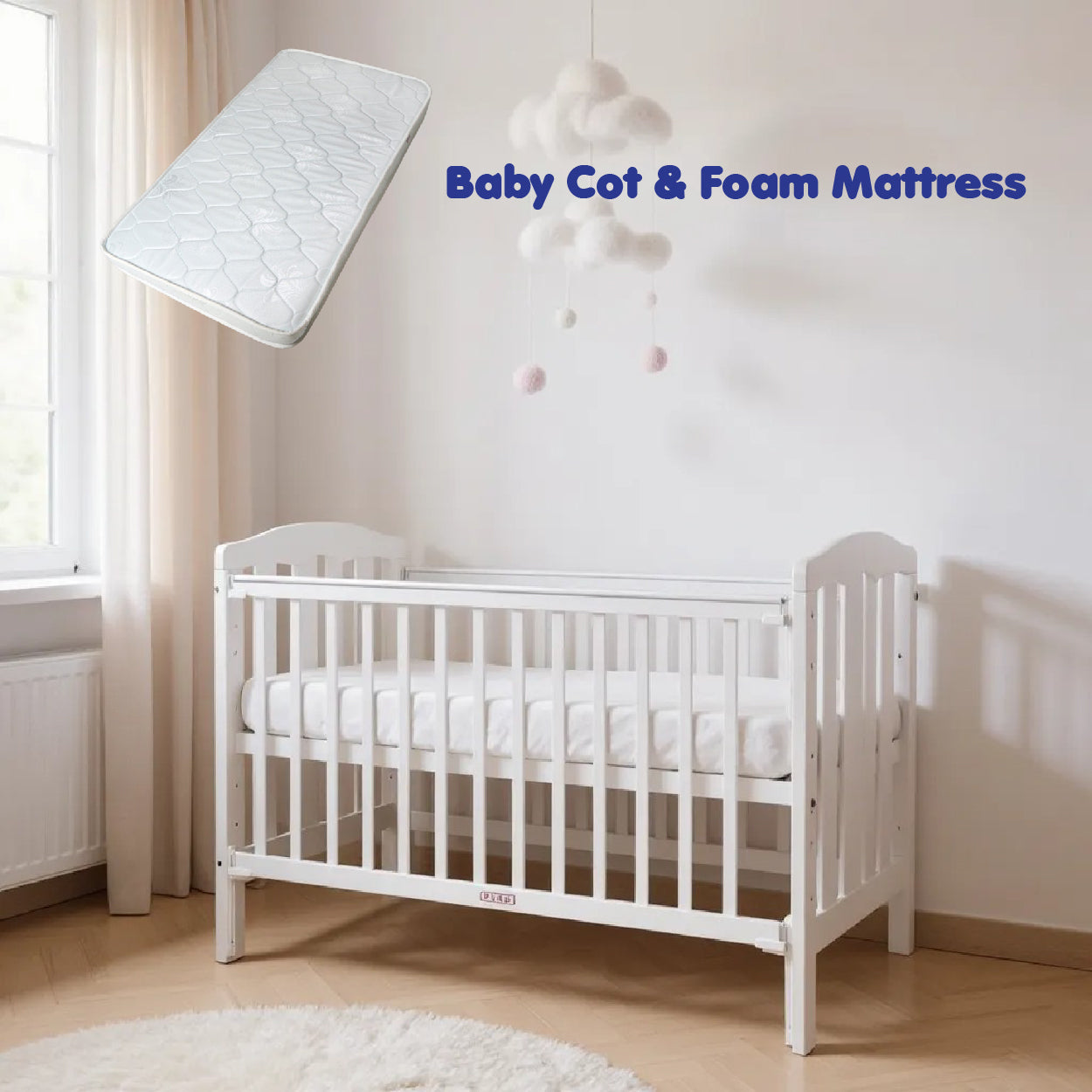 Baby Cot SDB 866 130x70cm