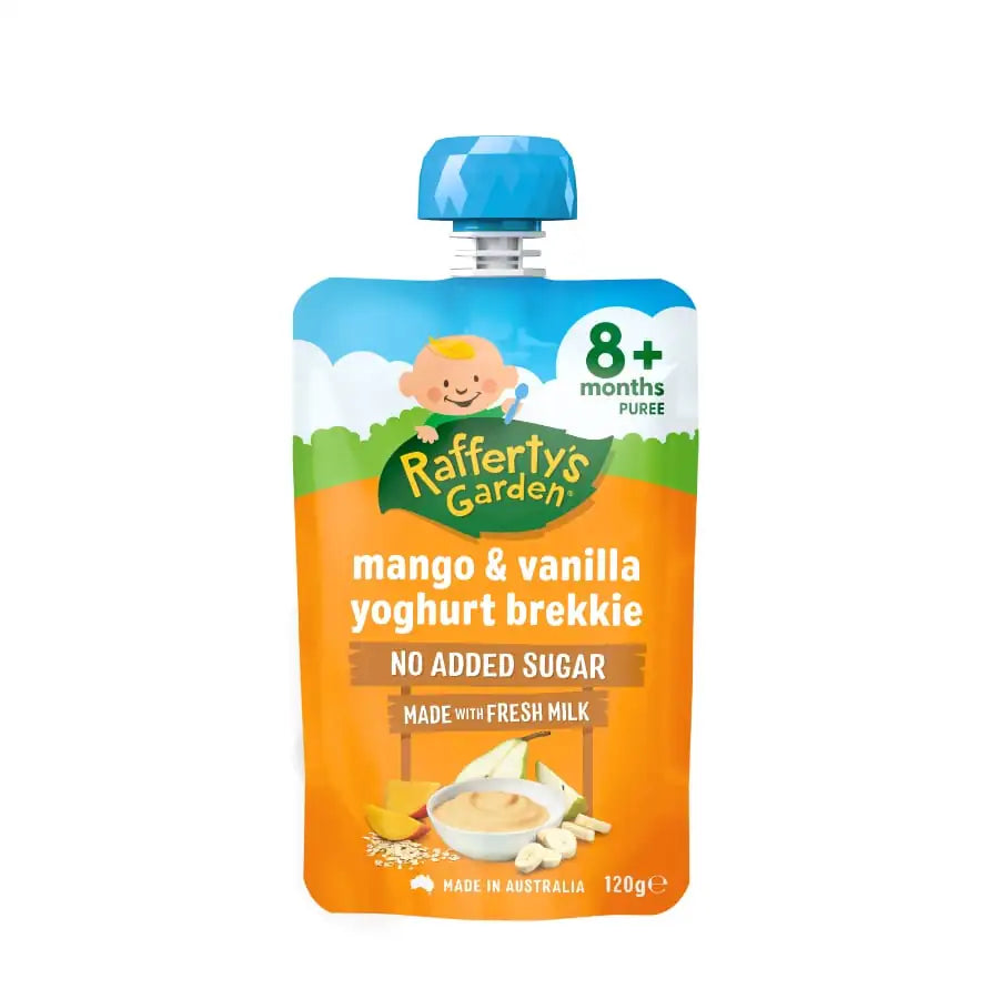 Baby Rafferty Rafferty Garden's Mango & Vanilla Yoghurt Brekkie – Baby Hub
