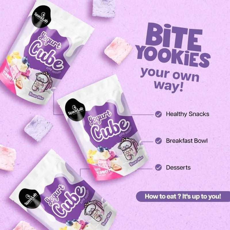 SPACE LAB YOGURT / BLUEBERRY YOOKIES/ MANGO YOOKIES/ STRAWBERRY YOOKIES/ STRAWBERRY FREEZE DRIED 26g