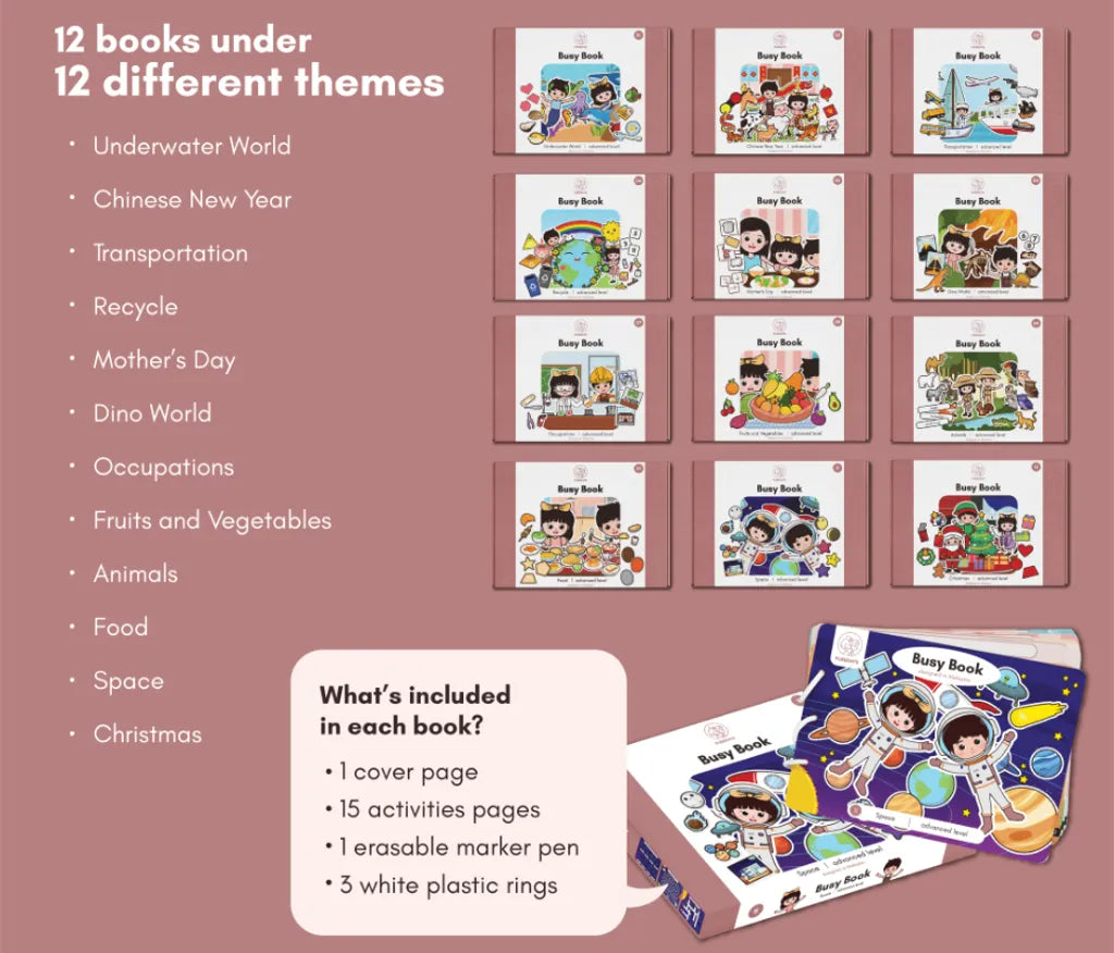 PURE DAYS Beginner Busy Book