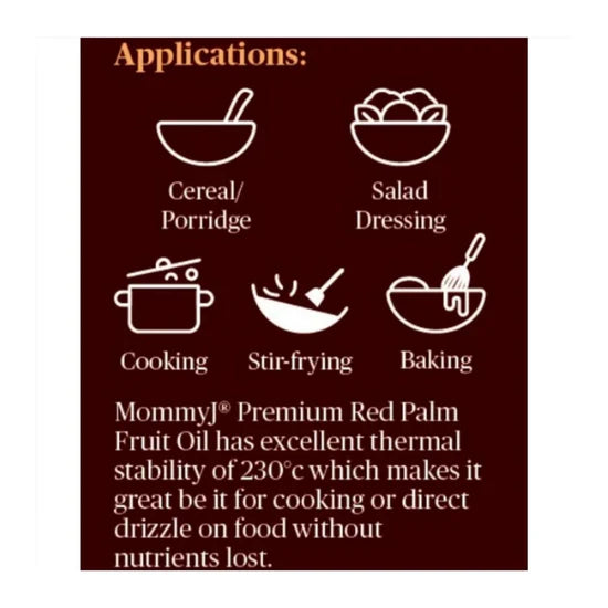 MommyJ Premium Red Palm Fruit Oil 250ml