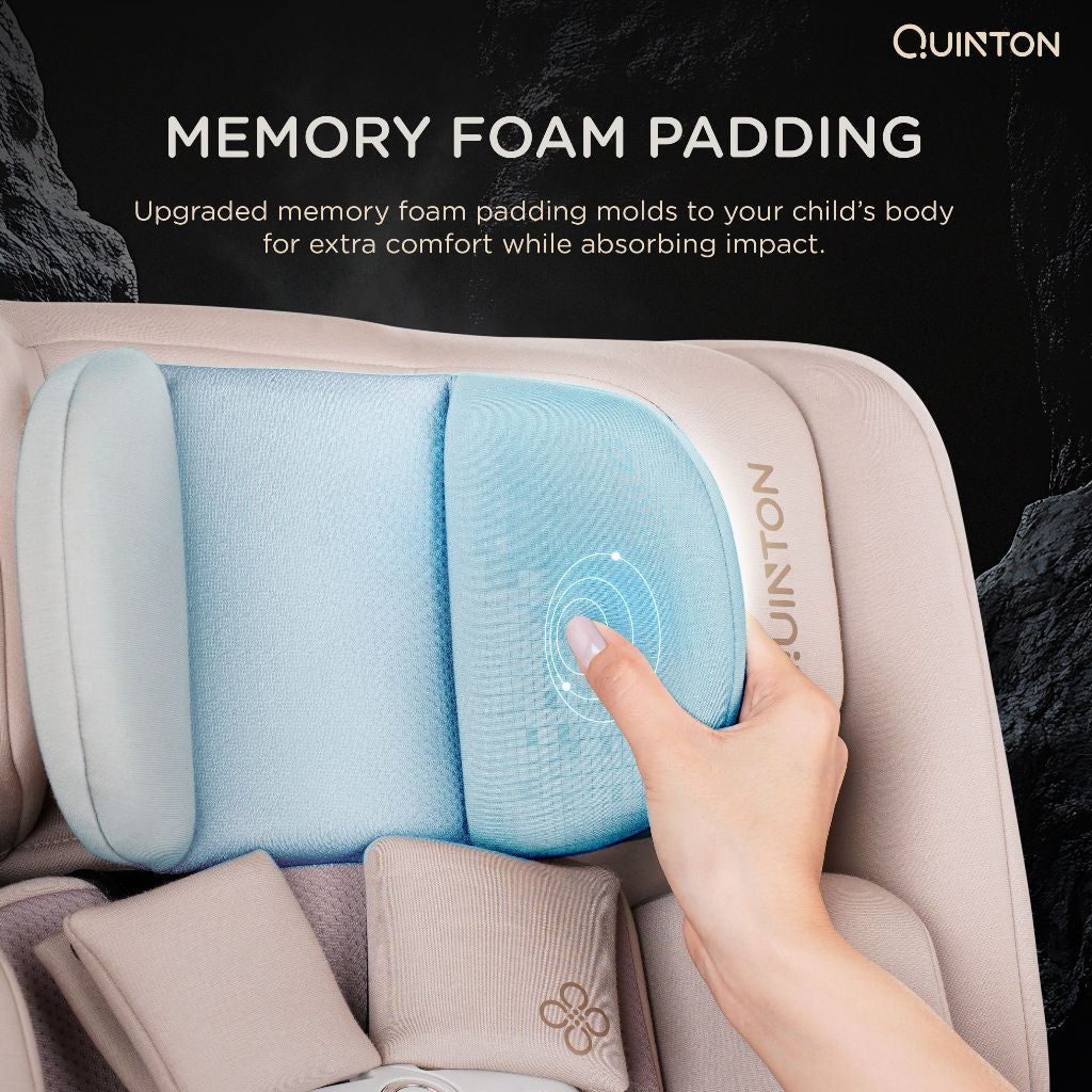Quinton Wowo 360° Safety Car Seat - Kerusi Keselamatan Bayi dengan Pusingan 360°
