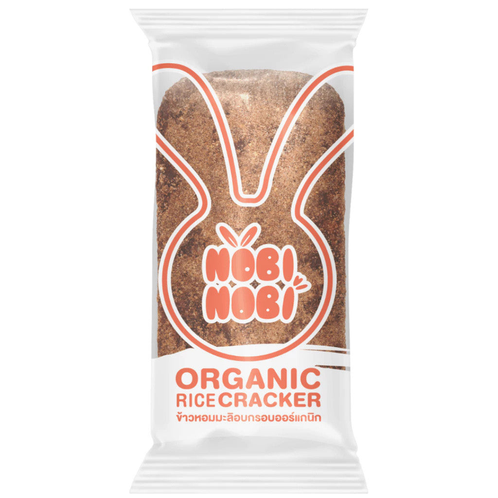 HALAL] Nobi Nobi Organic Rice Crackers (80g) (18m+) Ready To Eat Baby Rice Snacks