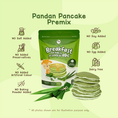 Double Happiness Baby Veggie Pancake Premix Food Baby Waffle Premix 210g