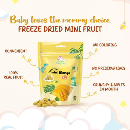 Little Fingers Freeze Dried Mini Fruits 15g (10 months+)