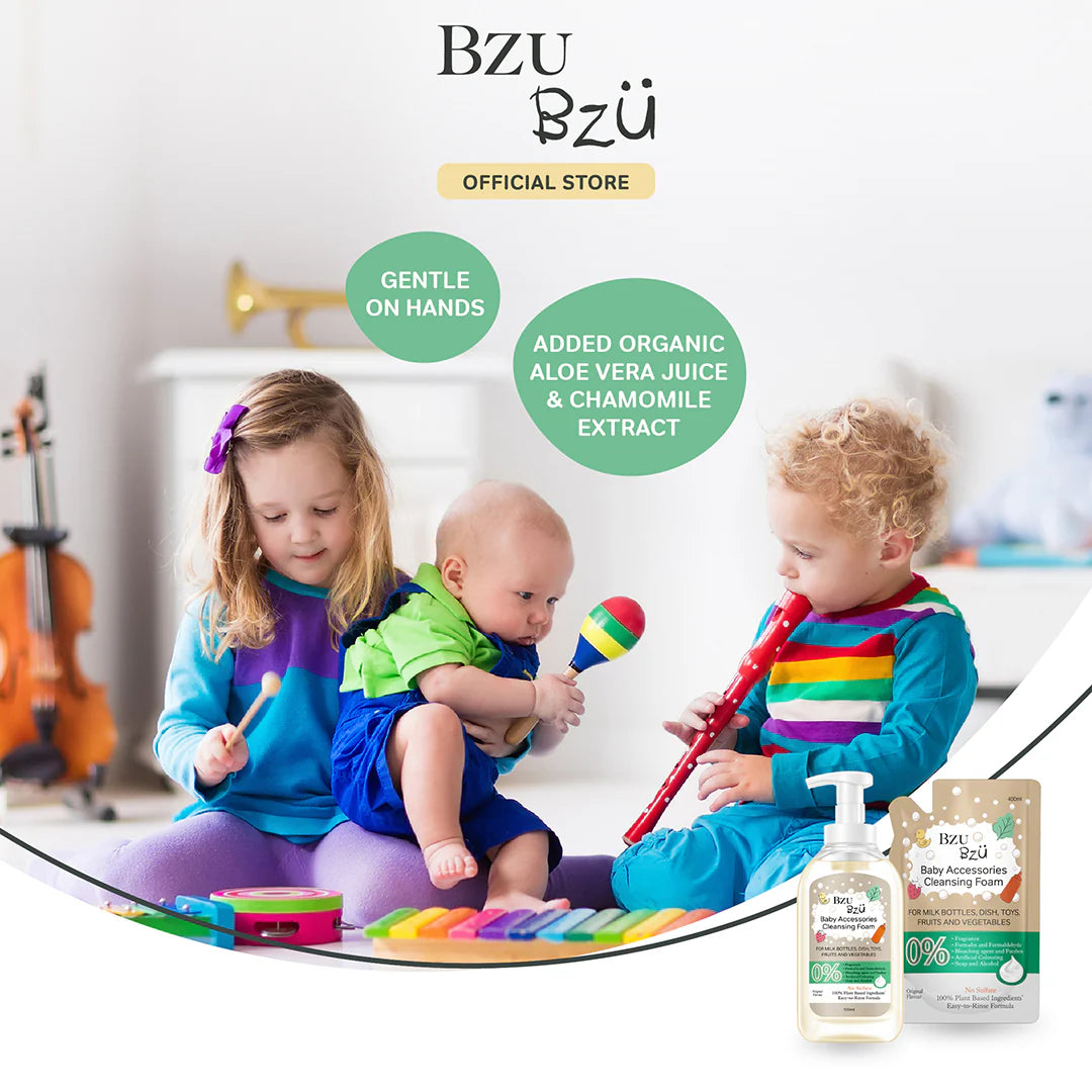 Bzu Bzu Baby Accessories Foaming Cleanser Non-Flavour (500ml)