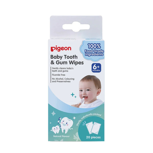 Pigeon Baby Tooth & Gum Wipes 6+Month