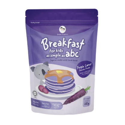 Double Happiness Baby Veggie Pancake Premix Food Baby Waffle Premix 210g