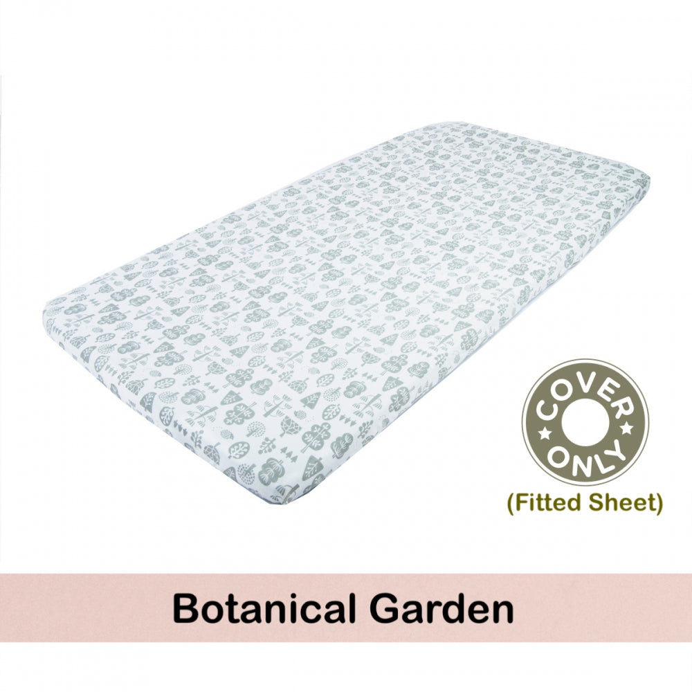 Autumnz - Travel Mattress Cover (Fitted Sheet / Zipped) 60cm x 120cm x 4cm