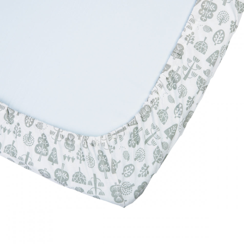 Autumnz - Travel Mattress Cover (Fitted Sheet / Zipped) 60cm x 120cm x 4cm