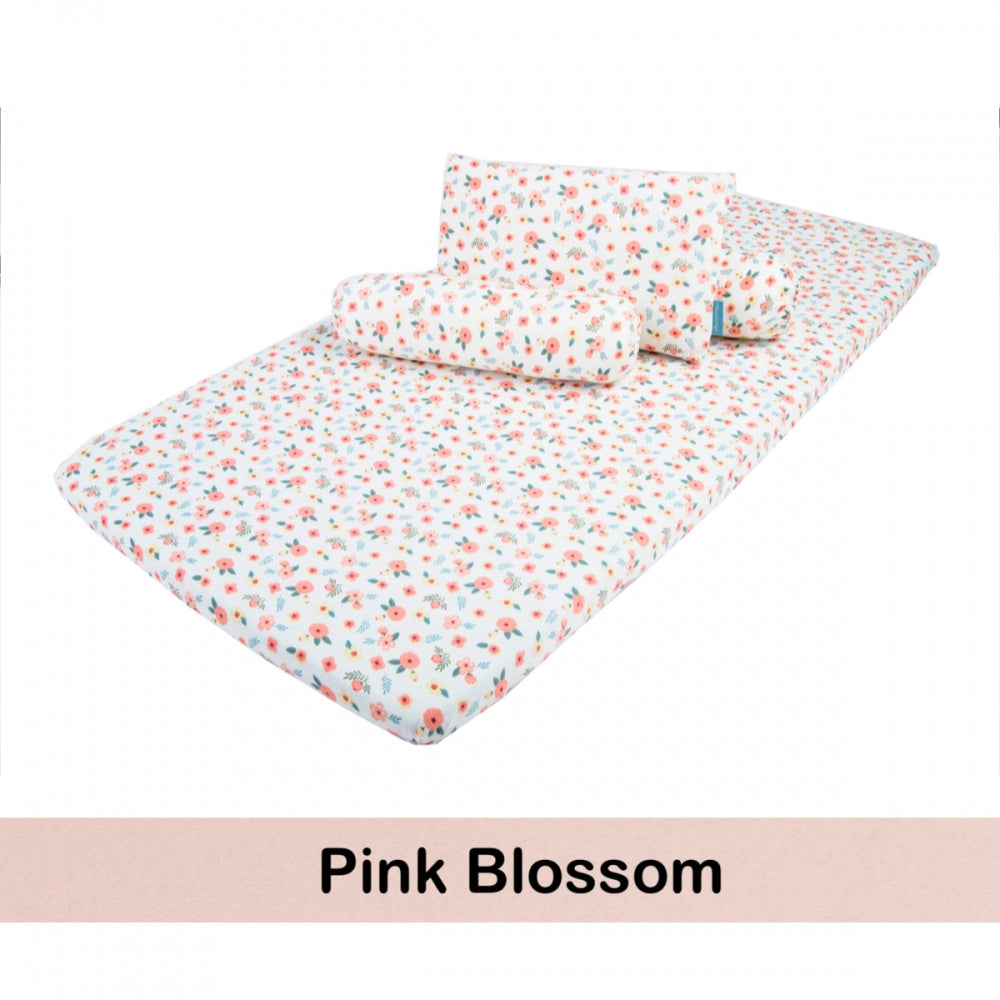 Autumnz - 4in1 Travel Mattress Set (With Cover 100% Jersey Cotton)