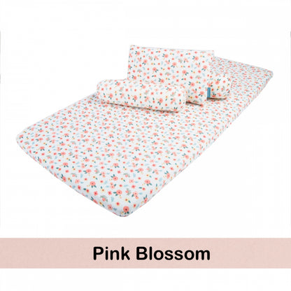 Autumnz - 4in1 Travel Mattress Set (With Cover 100% Jersey Cotton)