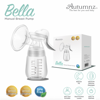 Autumnz - BELLA Manual Breast Pump (BPA FREE)