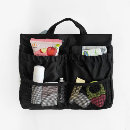 Jae Ko Designs Bag Organiser Black Cream Baby Hub