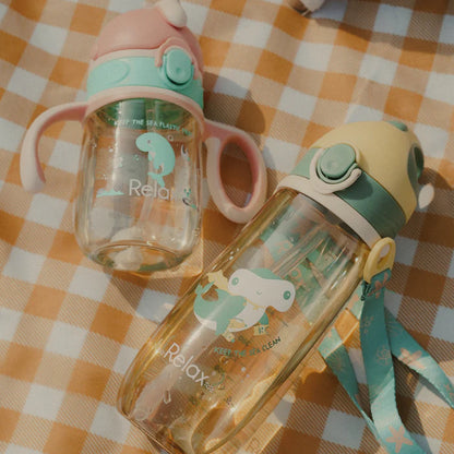 RELAX 280ML AMORE PPSU KIDS STRAW CUP